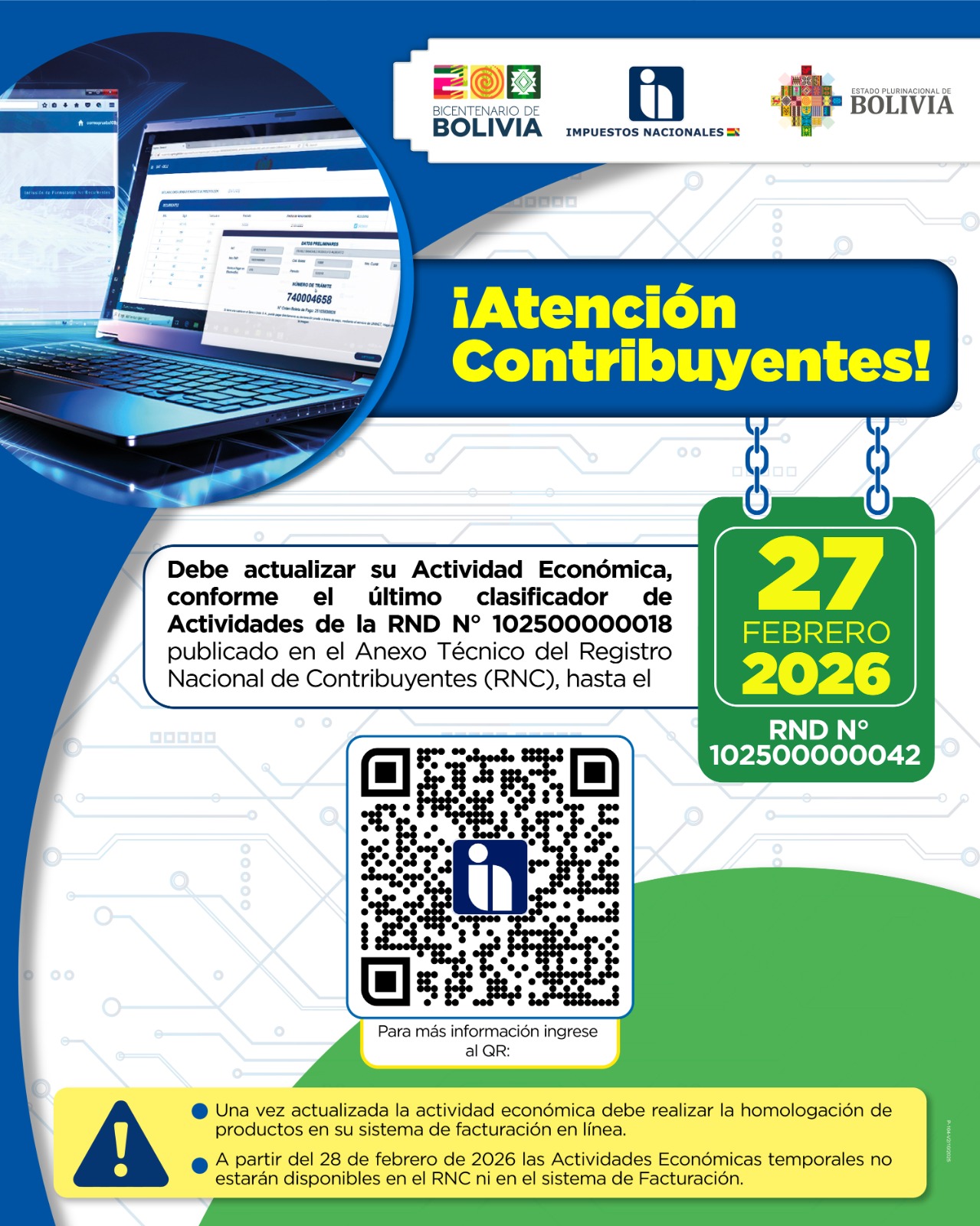 Actualizacion de actividad economica